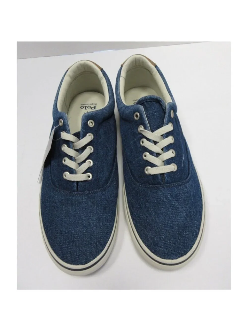 Polo Ralph Lauren Sneakers 11.5 D Keaton Pony Denim Low Top Boat Shoes
